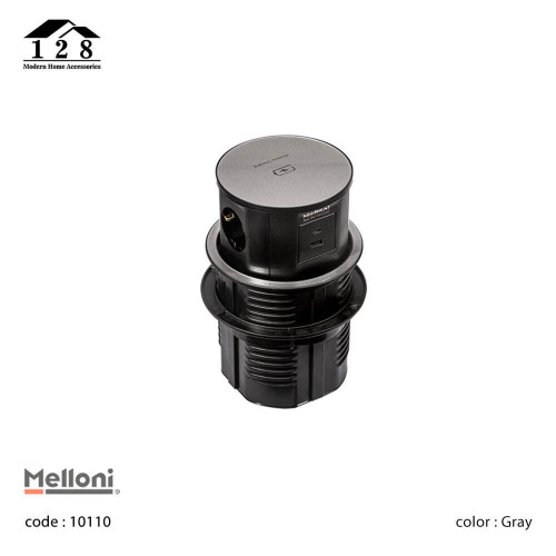 پریز توکار ملونی مدل 10110 Glass