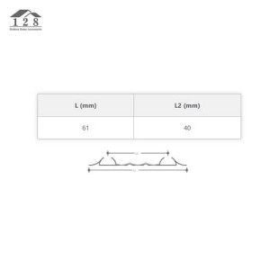 ریل 90 کیلویی طرح اتریش نایس کد R-91